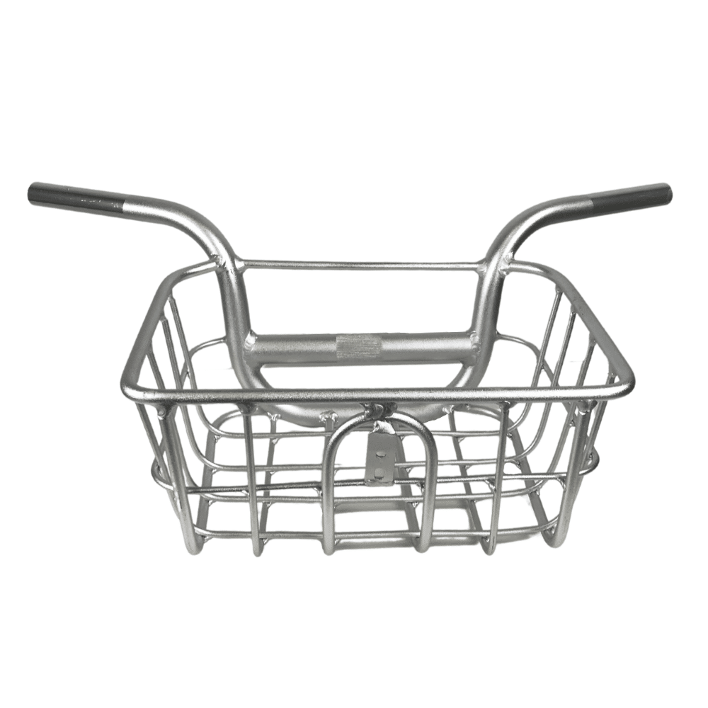 Panier Vélo En Fer, Fixation Guidon, Rangement, Pour Vélo électrique Ou Classique