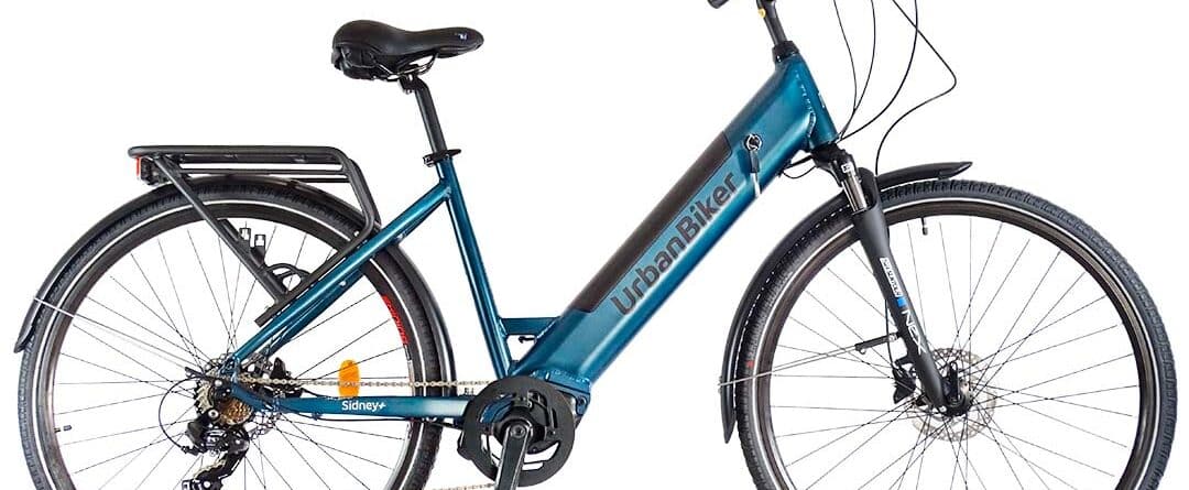 Urbanbiker Sidney PLUS | VAE de ville |Moteur Central | 100KM Autonomie