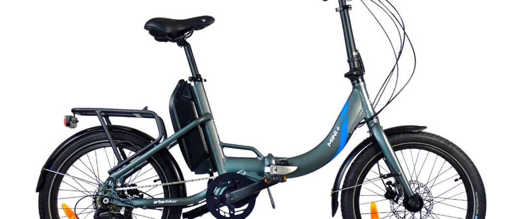 Urbanbiker Mini PLUS | VAE pliable | Moteur Central | 100KM Autonomie