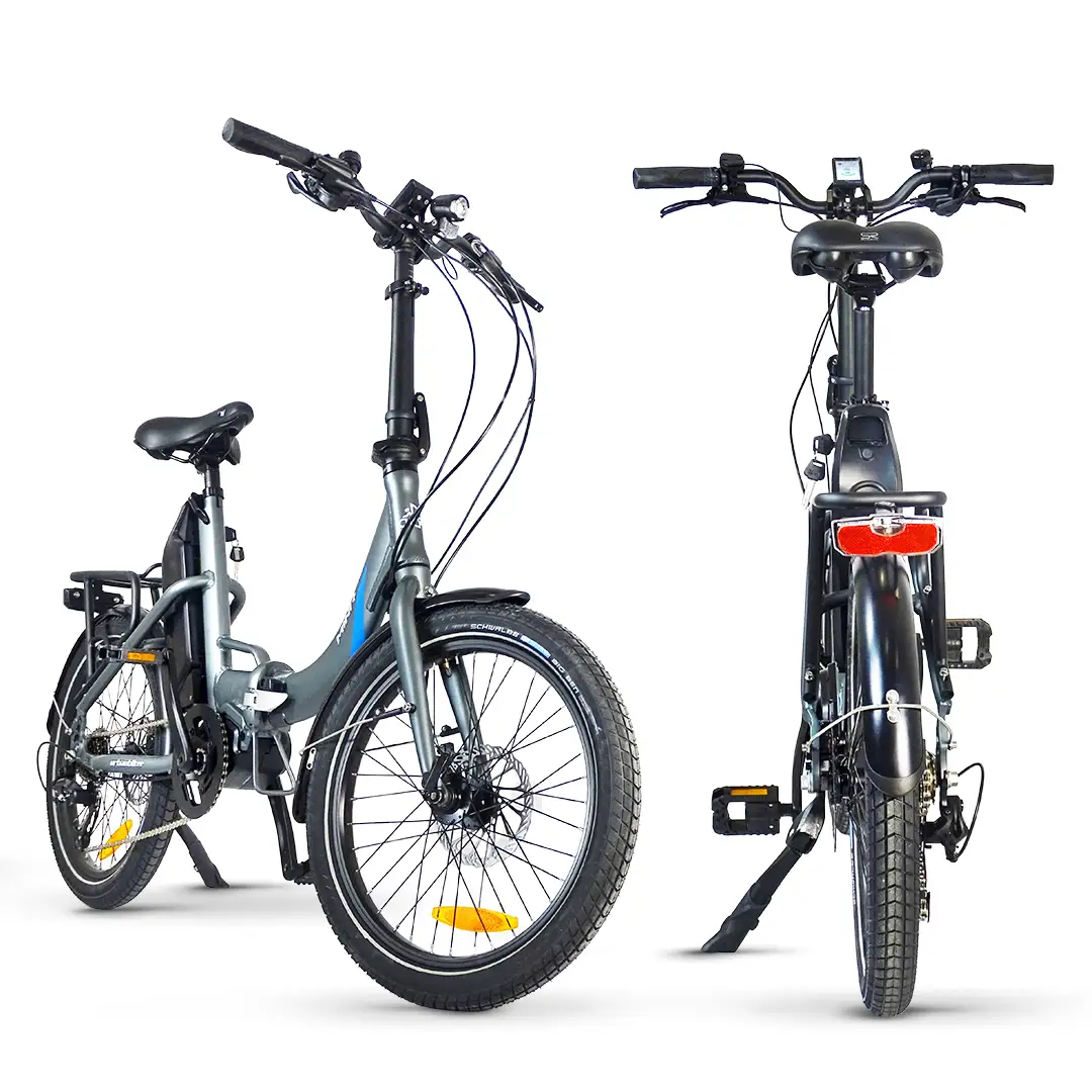 Urbanbiker Mini PLUS | VAE pliable | Moteur Central | 100KM Autonomie