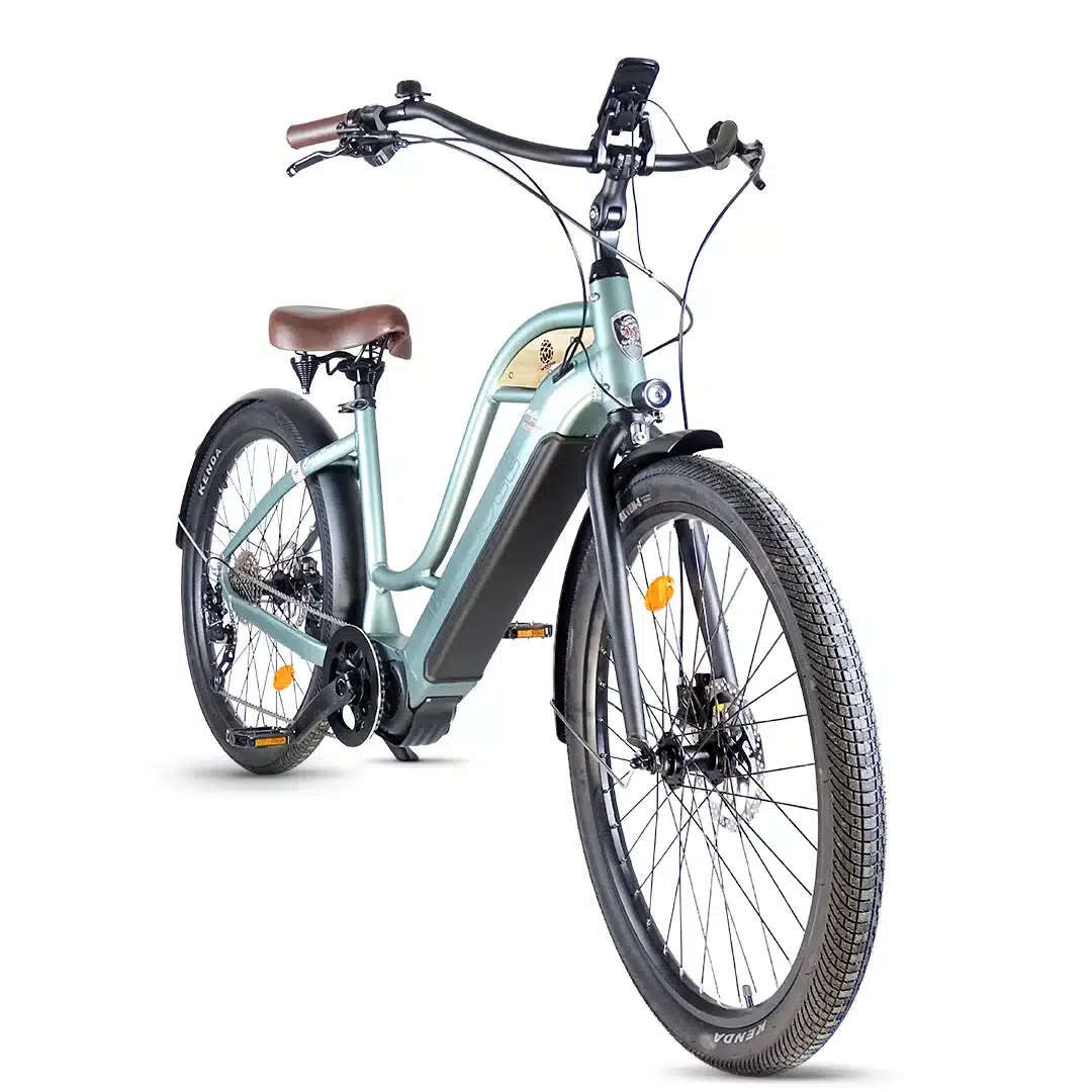 Woodee Coastliner Swan | Ebike Beachcruiser | Motor Central | Autonomia 170KM